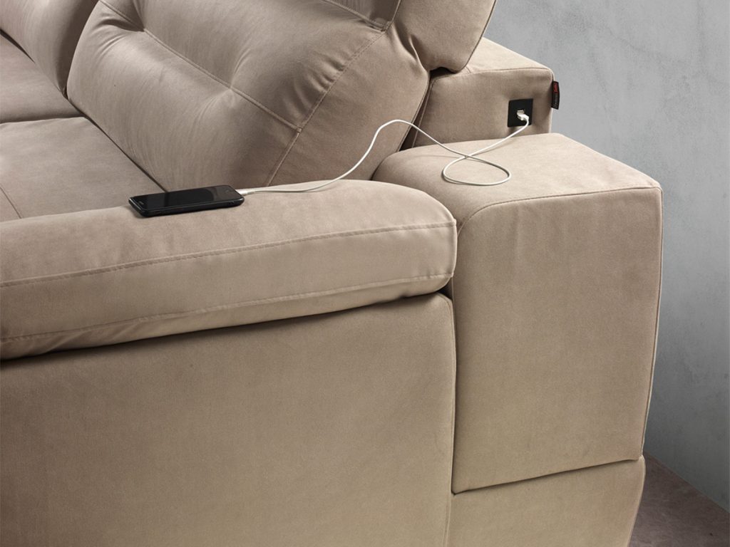 alexander divano lineare beige