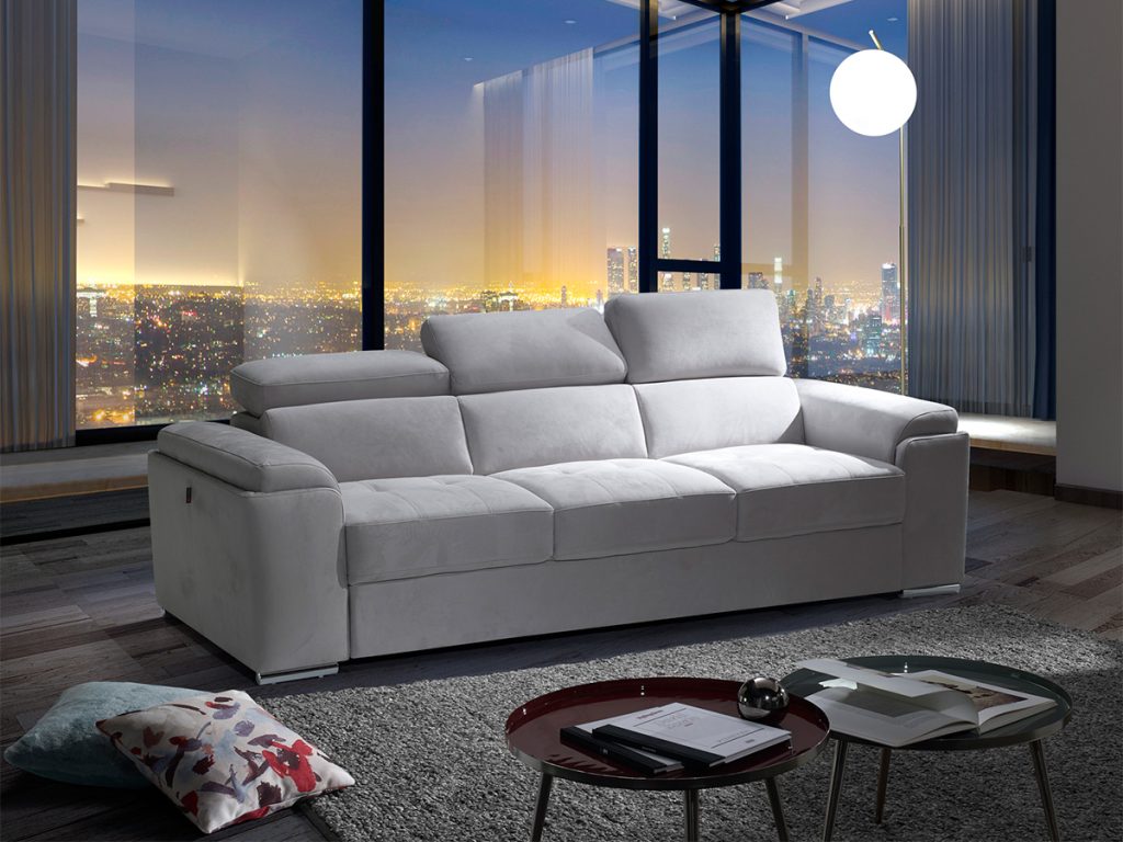 bahamas divano lineare letto delfino grigio