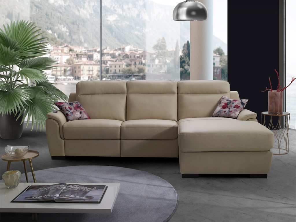 charlotte divano con chaise longue beige