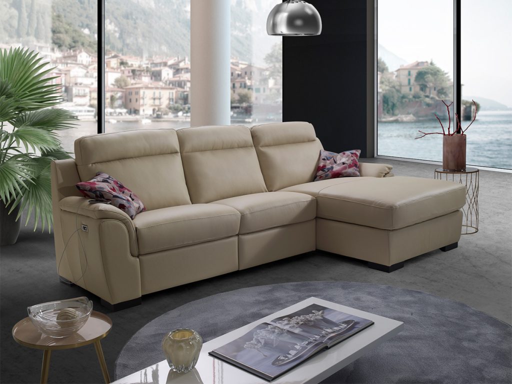 charlotte divano con chaise longue beige