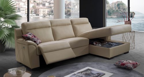 charlotte divano con chaise longue beige
