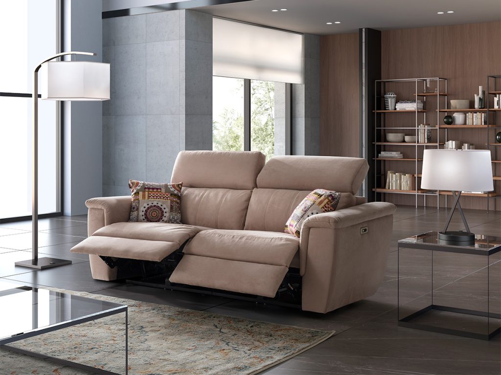 Denver Divano lineare 2 sedute beige