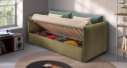 maestrale divano letto verde