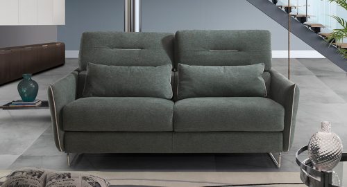 ginger divano letto lineare verde