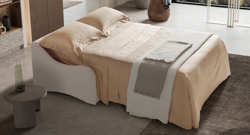 lipari divano letto bianco