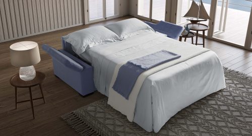 lipari divano letto azzurro