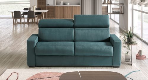 Maretta divano letto lineare blu