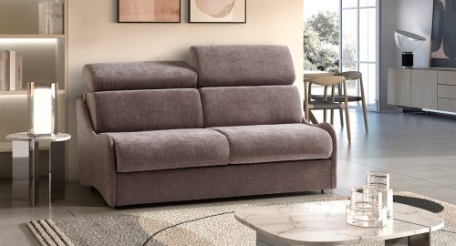 maretta divano letto lineare grigio