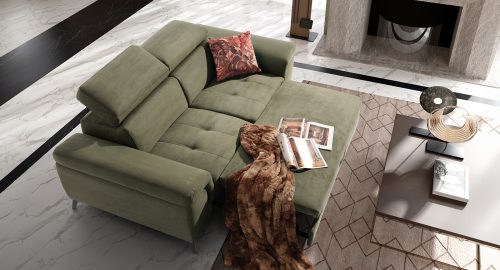 Sandy Divano letto delfino colore verde