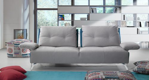 Sparviero Divano lineare grigio e azzurro