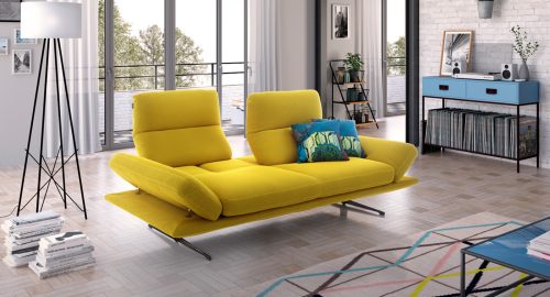 wellington divano lineare giallo