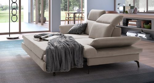 Dakota divano letto delfino panna