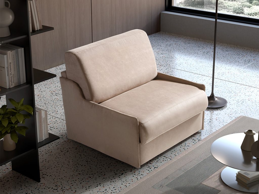 Lipari poltrona letto beige