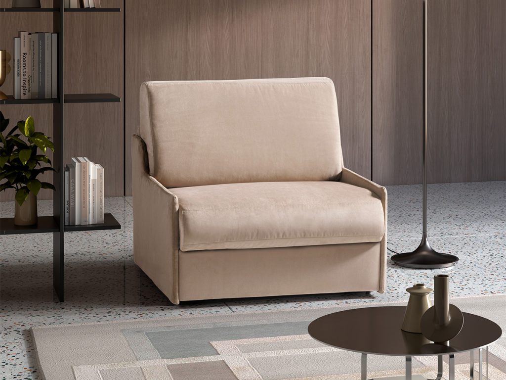 Lipari poltrona letto beige