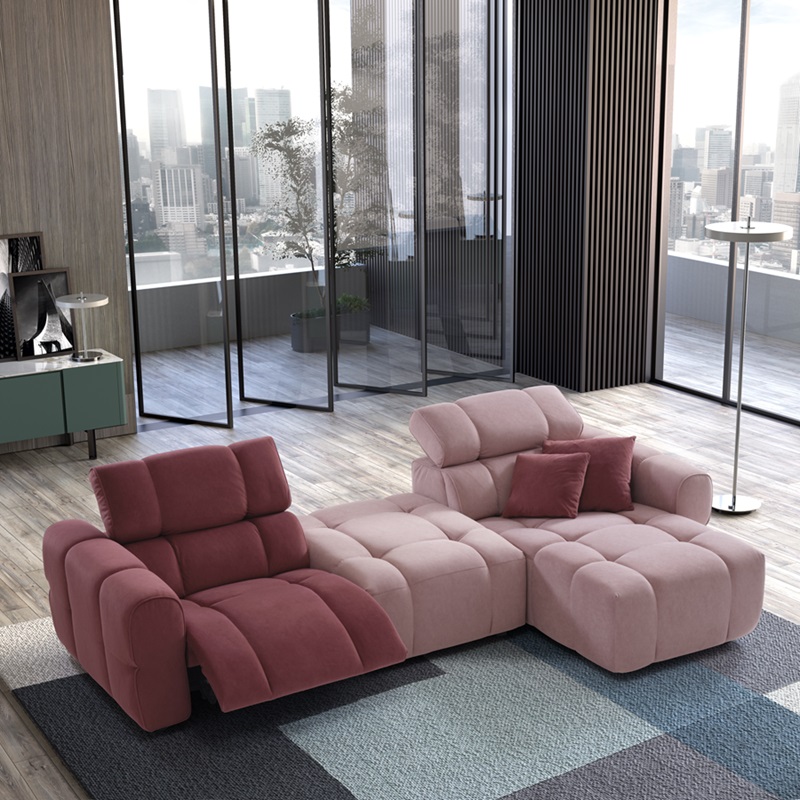 divano con chaise longue