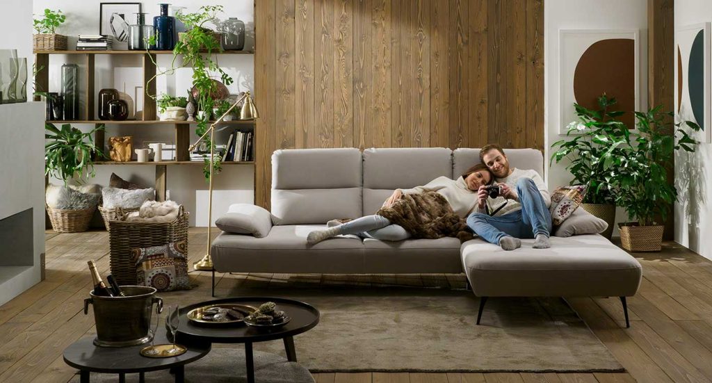 divano per stile scandinavo