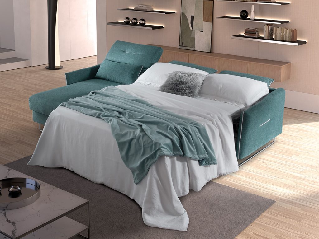 divano blu ottanio