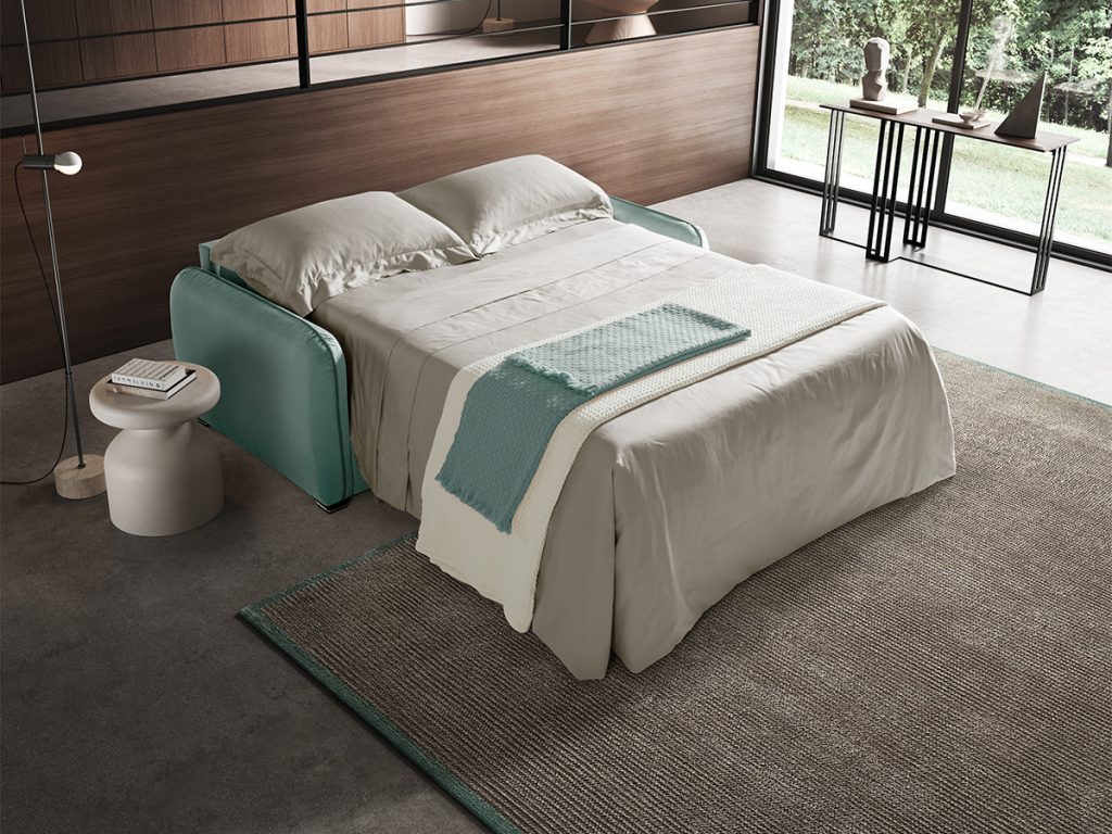 lipari divano letto verde menta