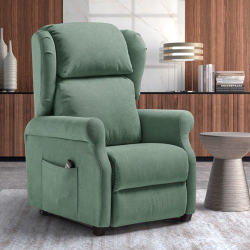 poltrona moderna in pelle