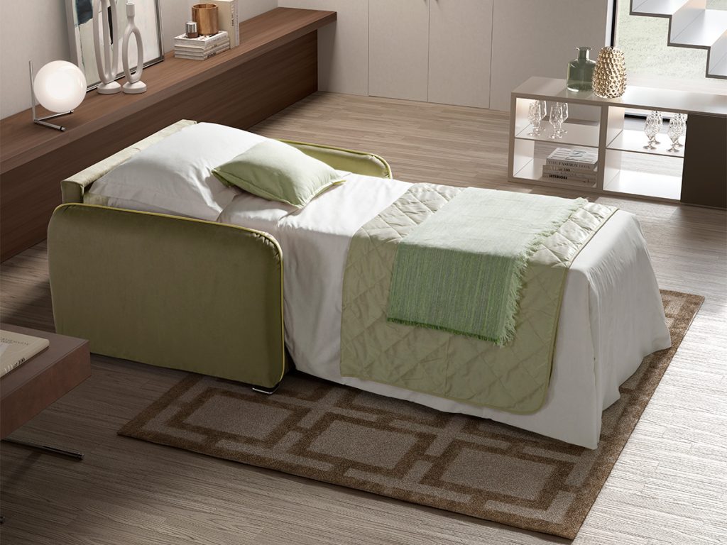 Lipari poltrona letto verde